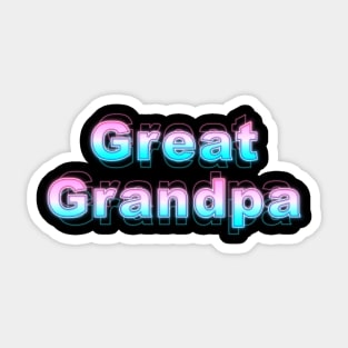 Great Grandpa Sticker